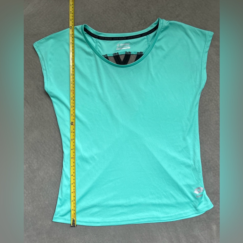 EUC- Training/Yoga tank top shirt - Teal size S